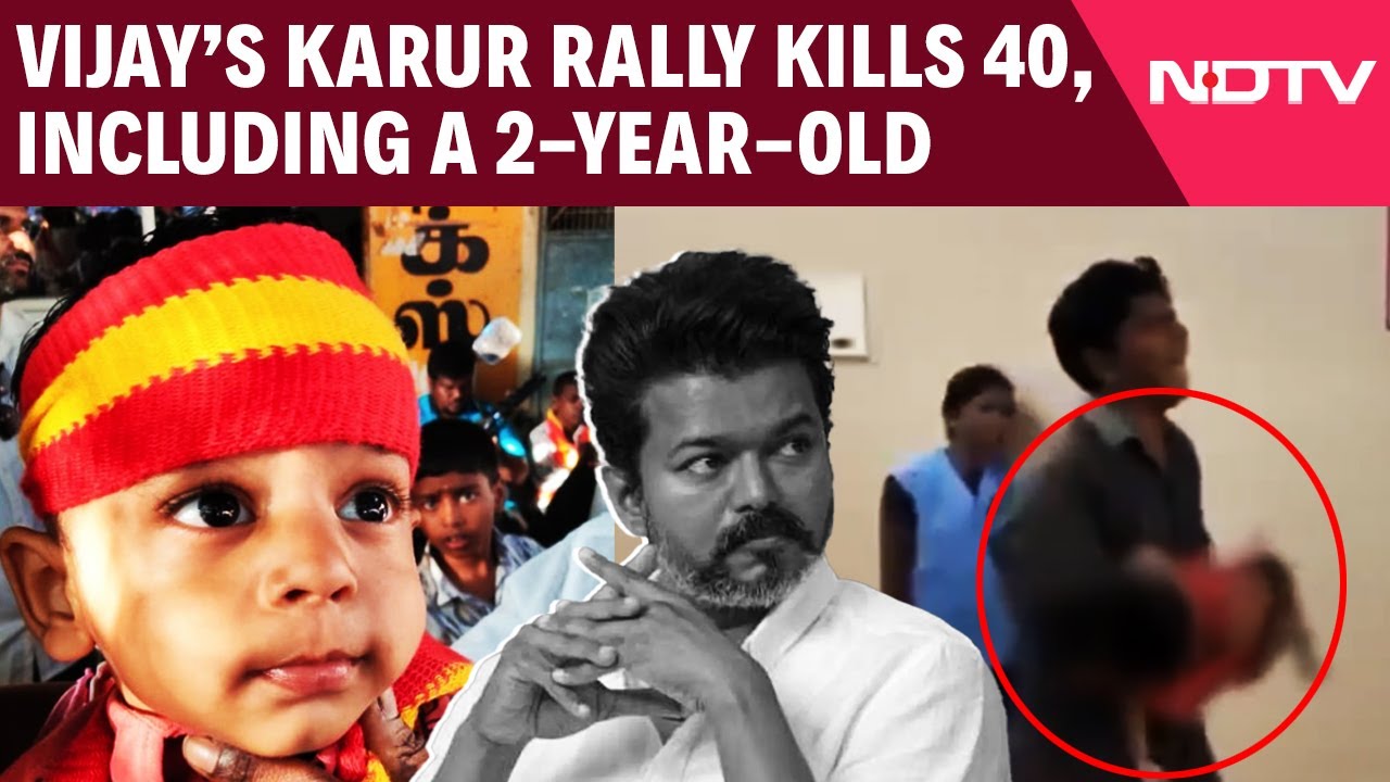 Vijay Rally Stampede | Stampede At TVK Chief Vijay's Rally In Karur | Karur Death | Karur Stampede