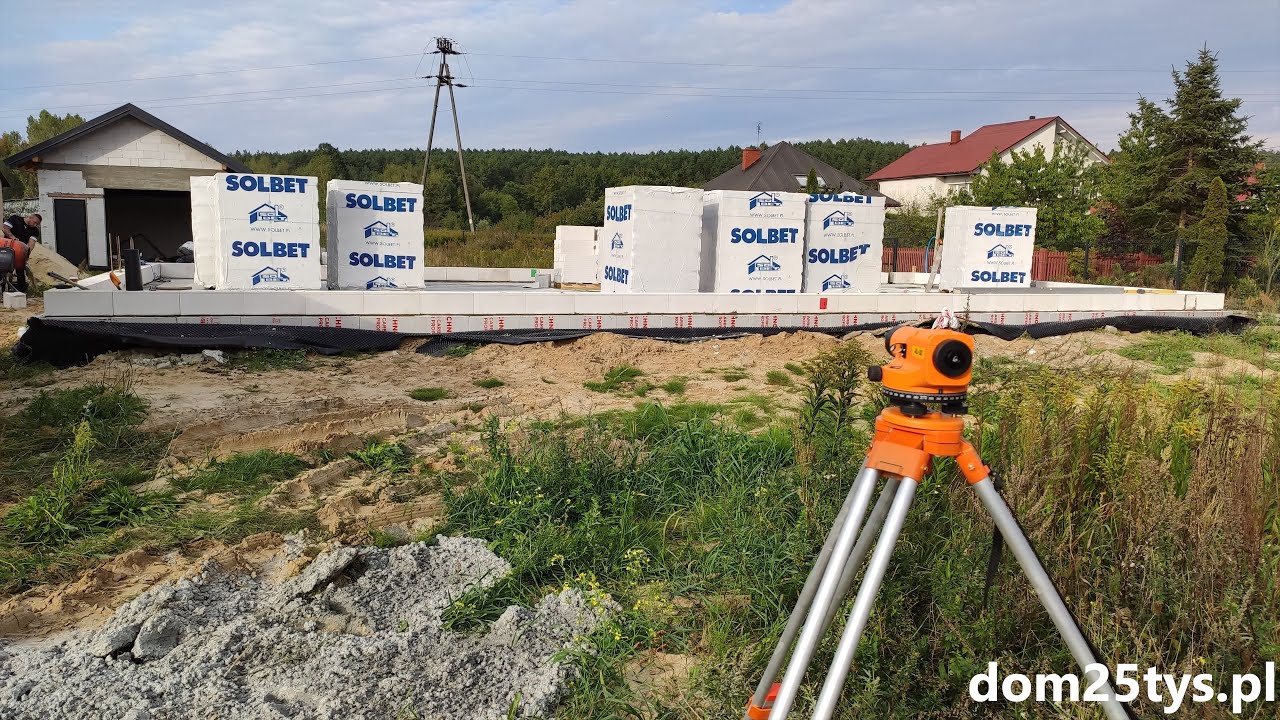 BUDUJEMY DOM PARTEROWY 120M2 | PIERWSZA WARSTWA JAK JĄ WYKONAĆ
