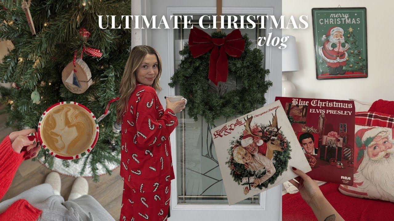 the ULTIMATE christmas vlog 🎄🎅🏻 decorating, shopping, baking & getting in the holiday spirit!