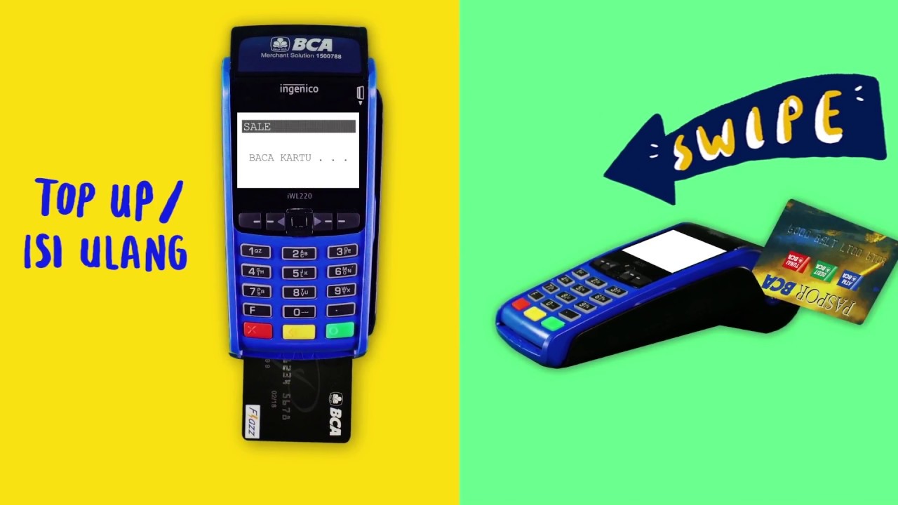 Tutorial Penggunaan Flazz di EDC BCA