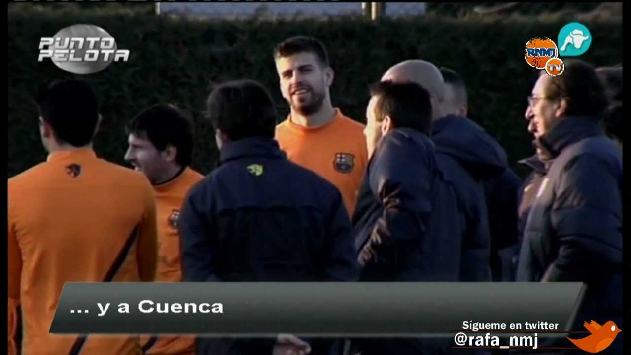 Lectura de labios entrenamiento de Guardiola y Tito en Punto Pelota