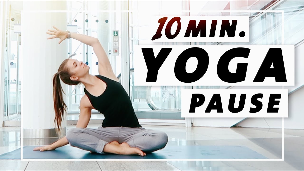 Yoga Flow Anfänger und Mittelstufe | 10 Minuten Entspannung, Dehnung & Kraft