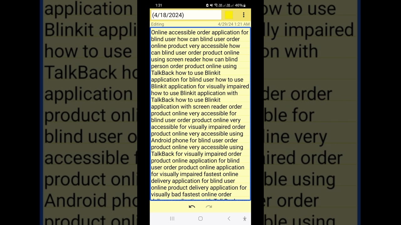 instant online shopping app very accessible for blind fastest delivery within 10 minutes' useful app