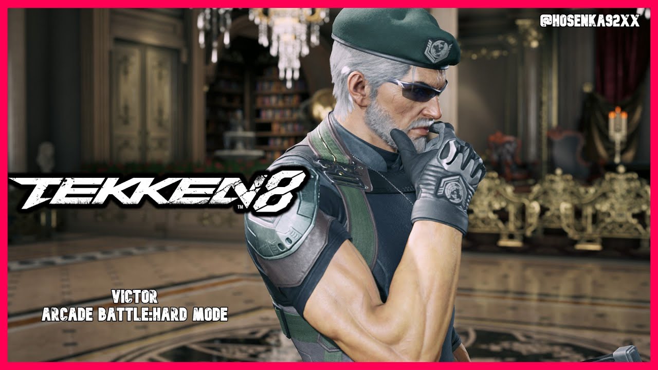 TEKKEN 8-Victor ARCADE BATTLE (HARD MODE) (No Commentary) (3) #tekken8