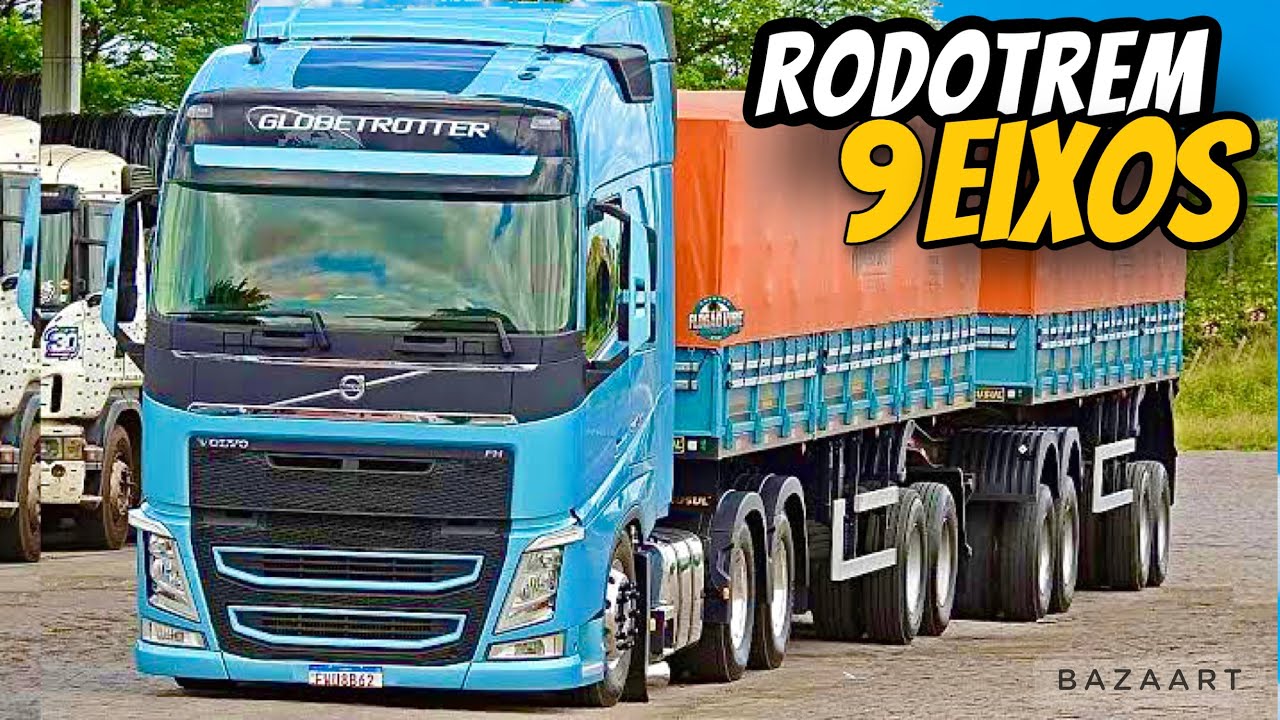OS RODOTREM 9 EIXO MAIS QUALIFICADOS [GRANELEIRO] 🟡🚀