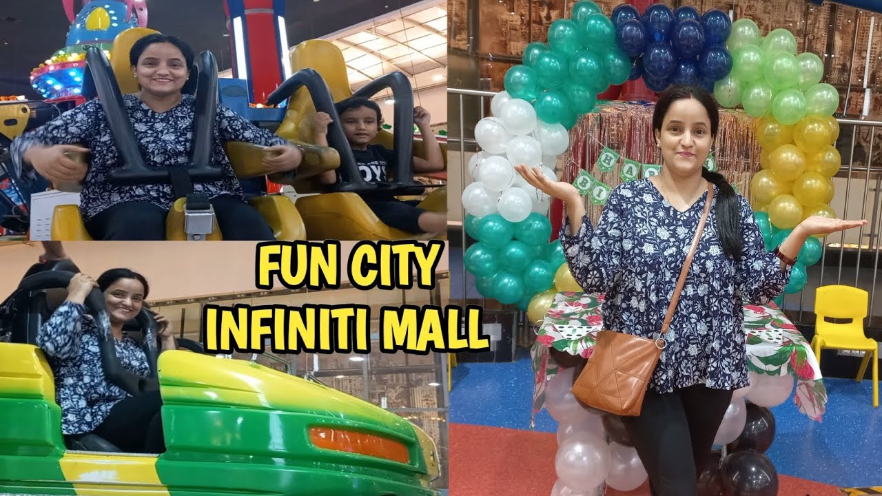 INFINITI MALL | FUN CITY | ROLLER COASTER RIDE | INFINITY MALL | MALAD WEST MUMBAI |