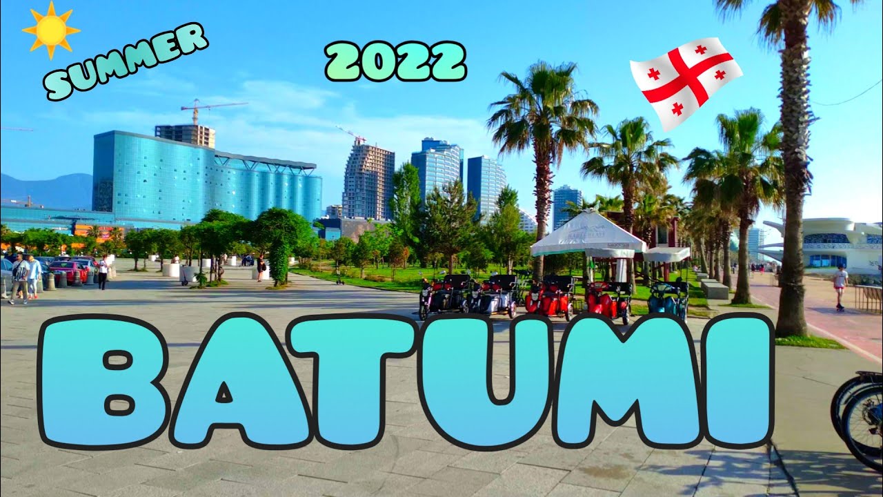BATUMI | Новый бульвар. Новостройки Батуми. Парк Леха и Марии Качинских