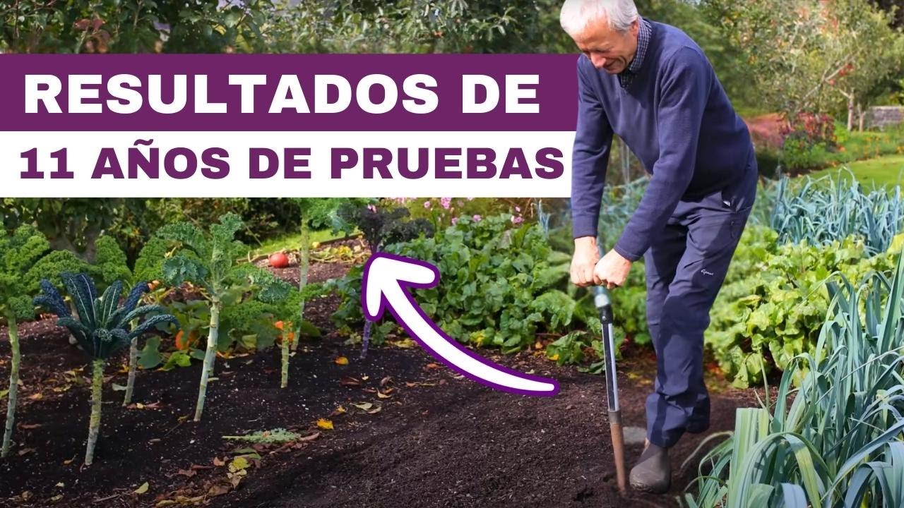 Menos trabajo más comida, media tonelada en 60 m² para 2024.