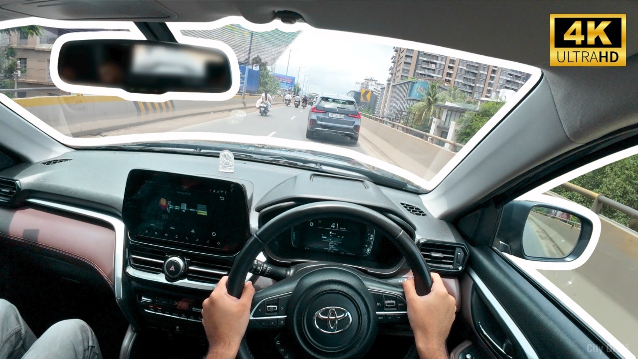 POV Drive - Pune City to Khadakwasla Dam - Toyota Hyryder