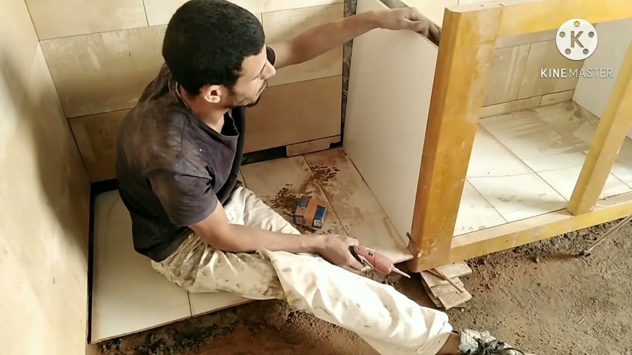 شاهد احسن وأسهل وأسرع طريقة عمل بناء بوطاجي من صفر  رخام وصيراميك