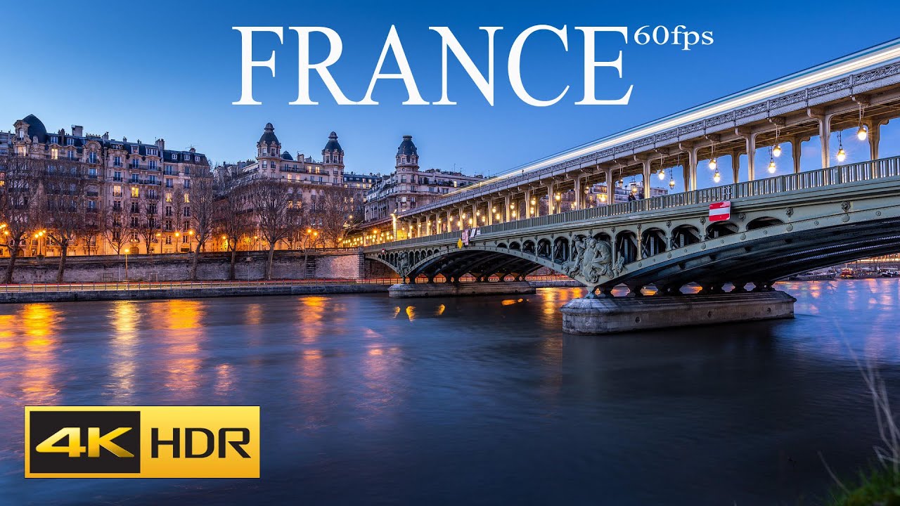 France Beautiful Places 4K HDR 60fps Video / FRANCE 4K HDR 60fps  Dolby Vision Footage! ..