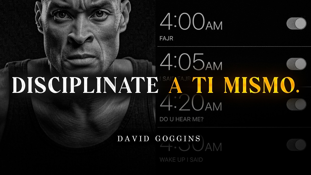 𝐃𝐈𝐒𝐂𝐈𝐏𝐋𝐈𝐍𝐀𝐓𝐄: Enfócate en Ser Disciplinado - David Goggins | Discurso Motivacional