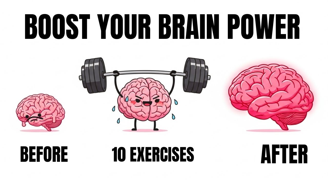 10 Simple Brain Exercises That Make You Smarter Every Day | Stickman Motivation