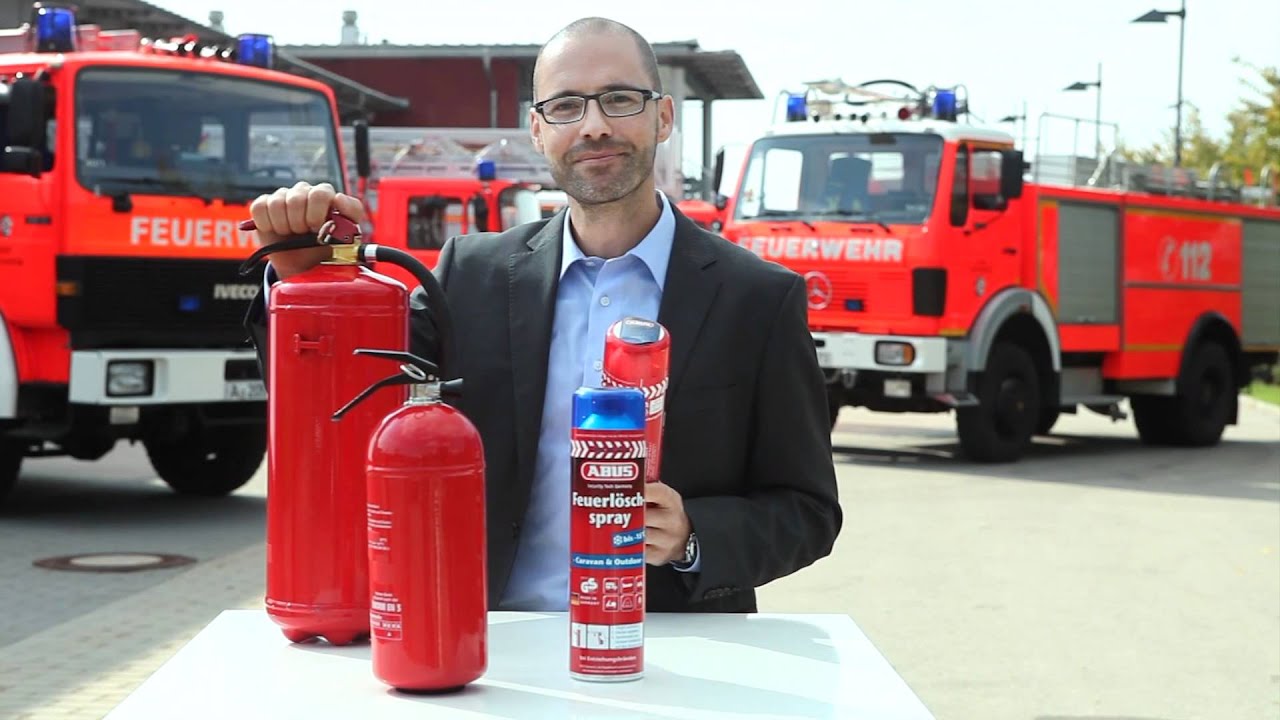 ABUS Feuerlöschsprays - hochwirksame Schaumlöschmittel