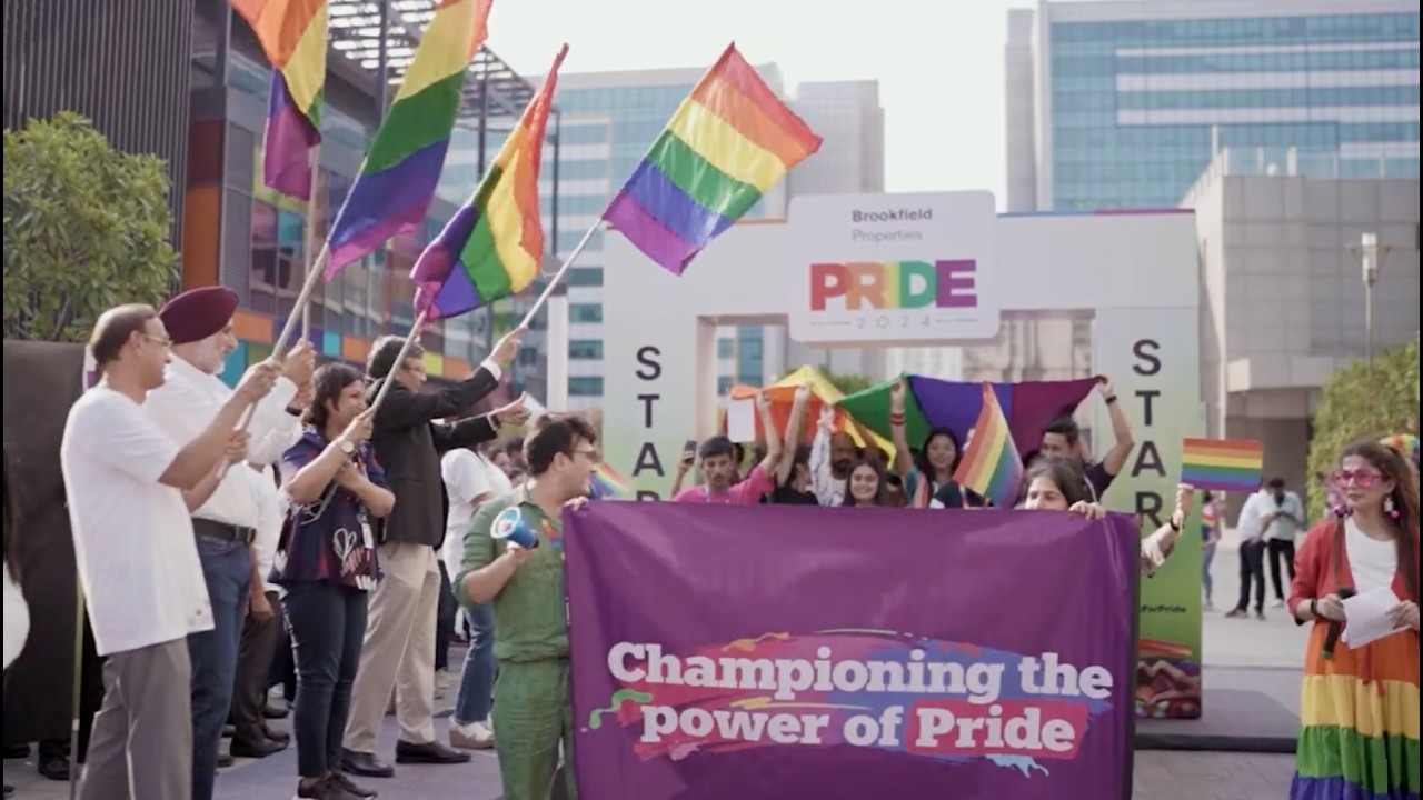 #PrideMarch with #BrookfieldProperties | Candor TechSpace, Sector 48, #Gurugram