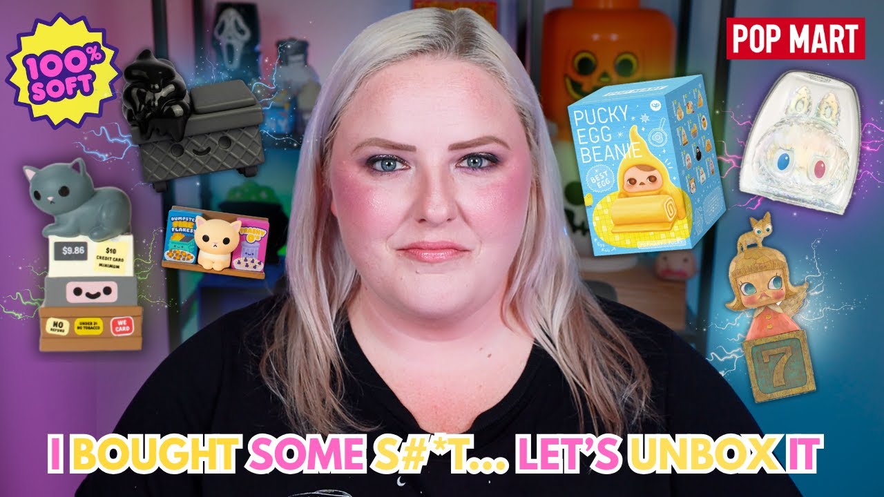 I Bought Some S#T… Unboxing 100% Soft & Pop Mart