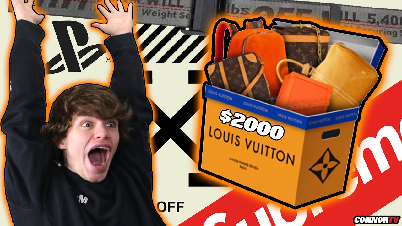 $2000 Online Hypebeast Mystery Box (INSANE) PS5 Gucci Louis Vuitton
