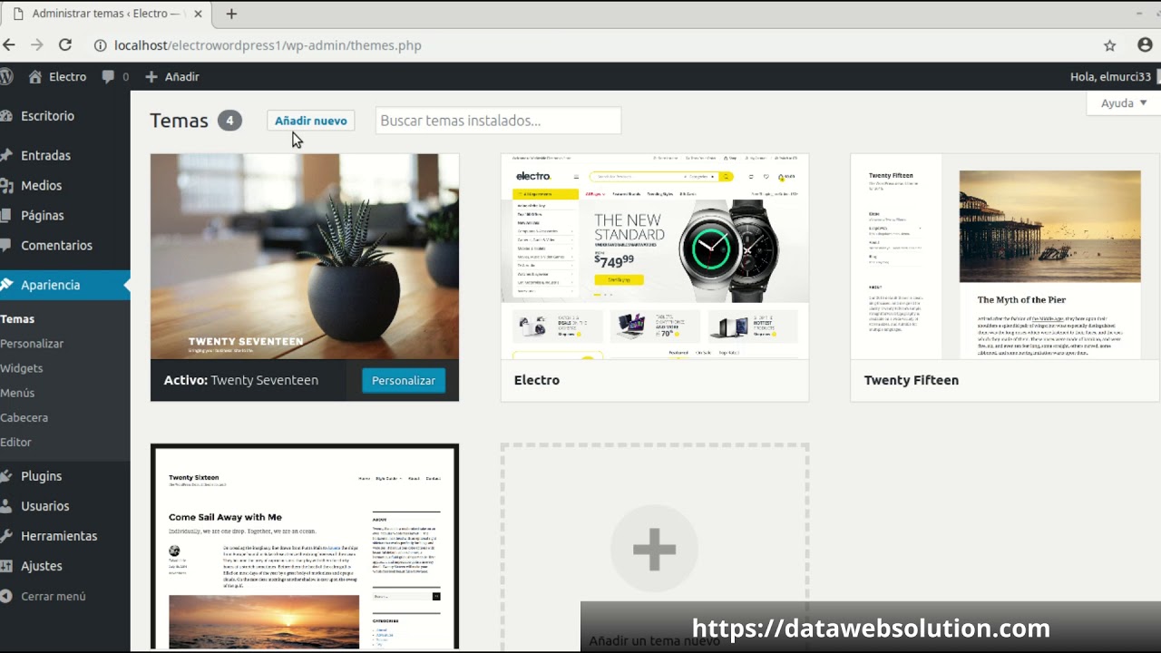 Tema Electro WordPress
