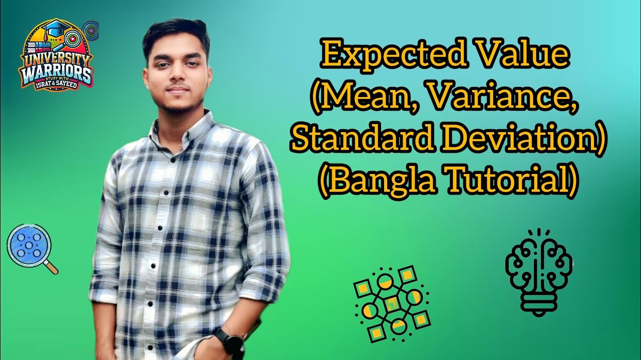 Pattern Recognition:8 Expected Value (Mean, Variance & Standard Deviation) Bangla Tutorial 