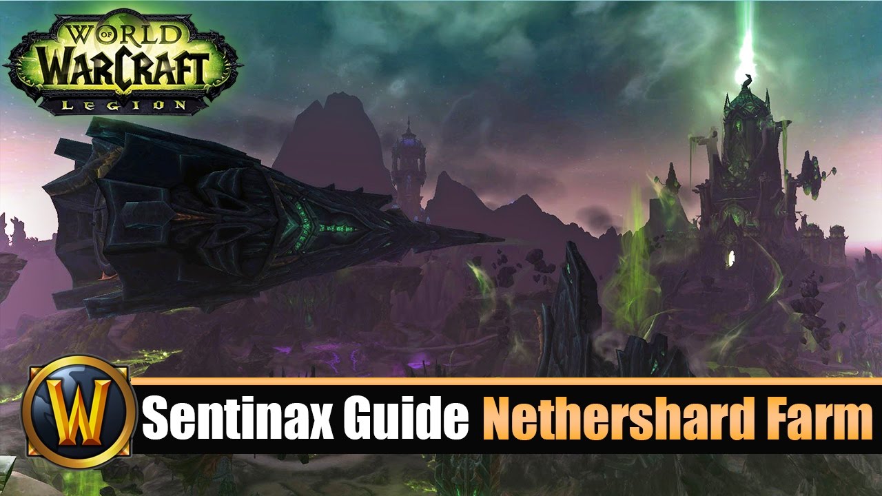 Sentinax Guide: Nethershard Farm spot! - (alle dropp items)