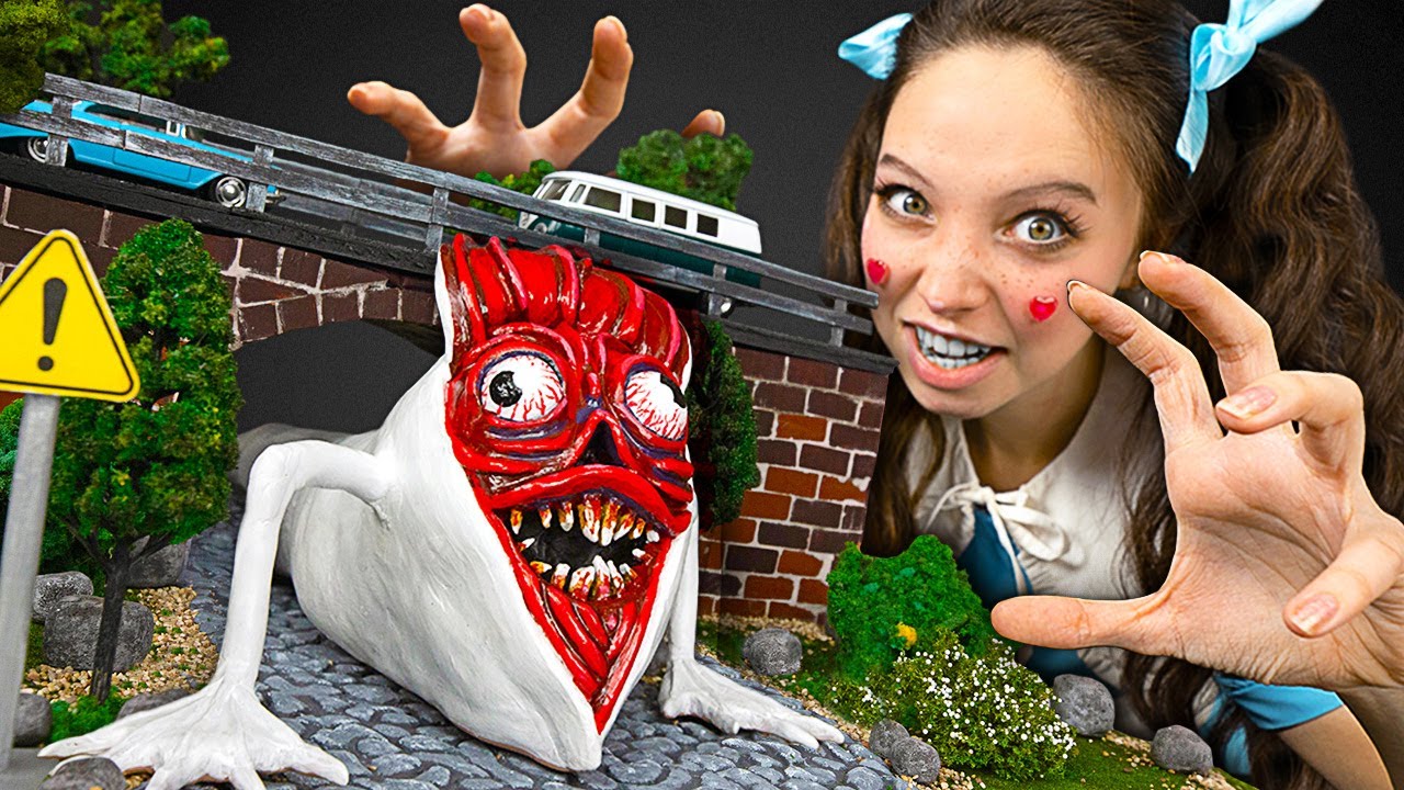 The Best DIY Ideas for Scary Lovers: Zombie Ariel, Huggy Wuggy and Bridge Worm!
