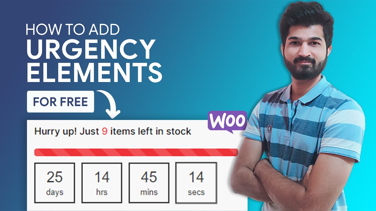 Add Countdown Sales Timer and Quantity Bar WordPress Woocommerce | #wordpress #woocommerce #timer