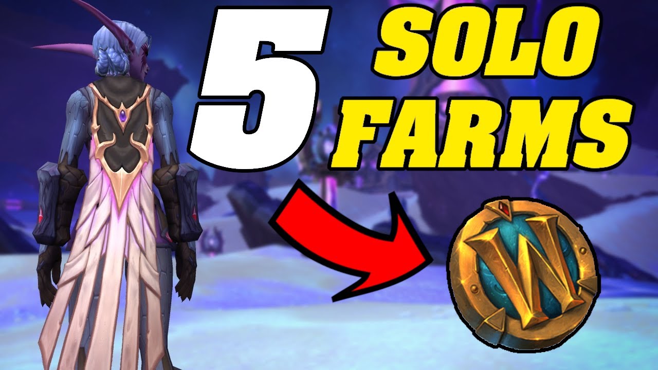 5 Easy Solo Goldfarms For a WoW Token - No Group Needed!