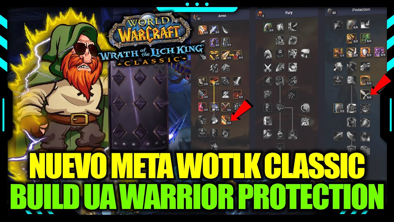 🛡️ LA BUILD PROHIBIDA: WARRIOR UA | EL NUEVO GUERRERO PROTECCIÓN | WOTLK CLASSIC