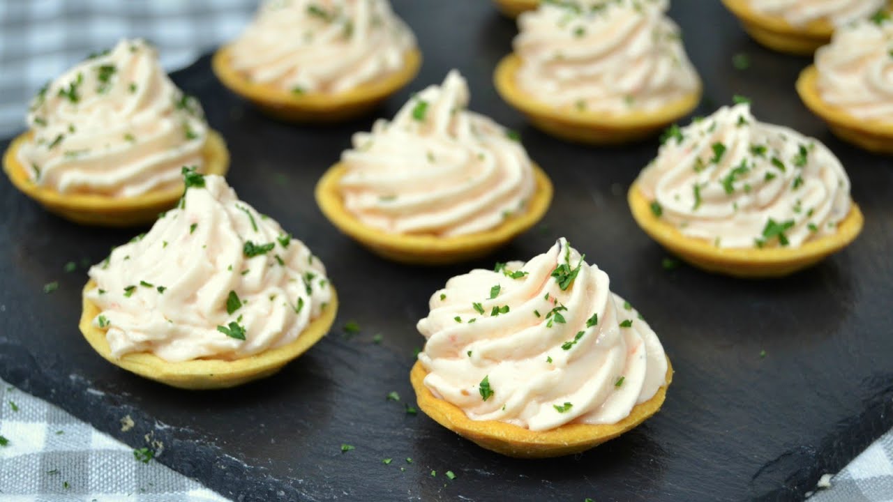 Mousse de gambas. Aperitivo delicioso ¡Y muy fácil!