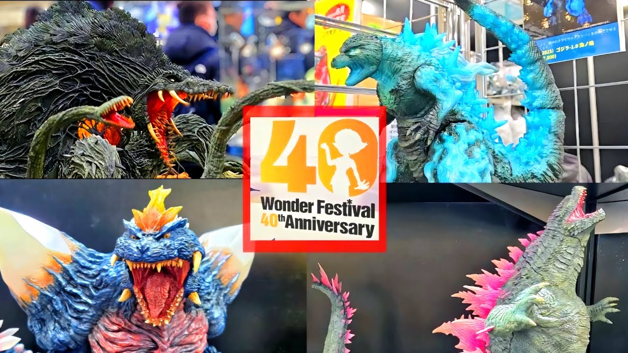 【ワンフェス2025冬】酒井ゆうじ造形工房・黒龍工房・XPLUS 少年リック・CCP・PLEX・ゴジラ企業ブース