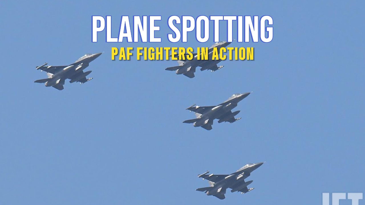 Pure Jet Power | Afterburners | Pakistan Air Force F-16, Mirage, JF-17, F-7 | Plane Spotting