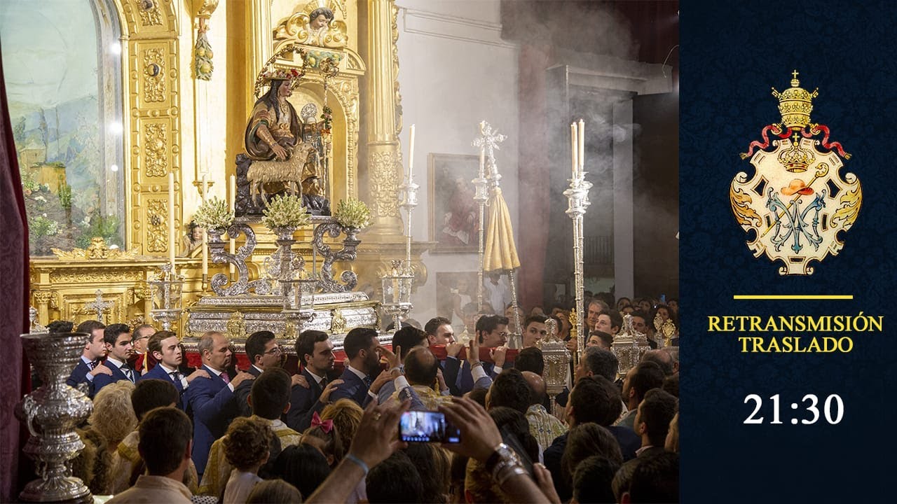 Traslado de la Divina Pastora de Cantillana a su Camarín 2022