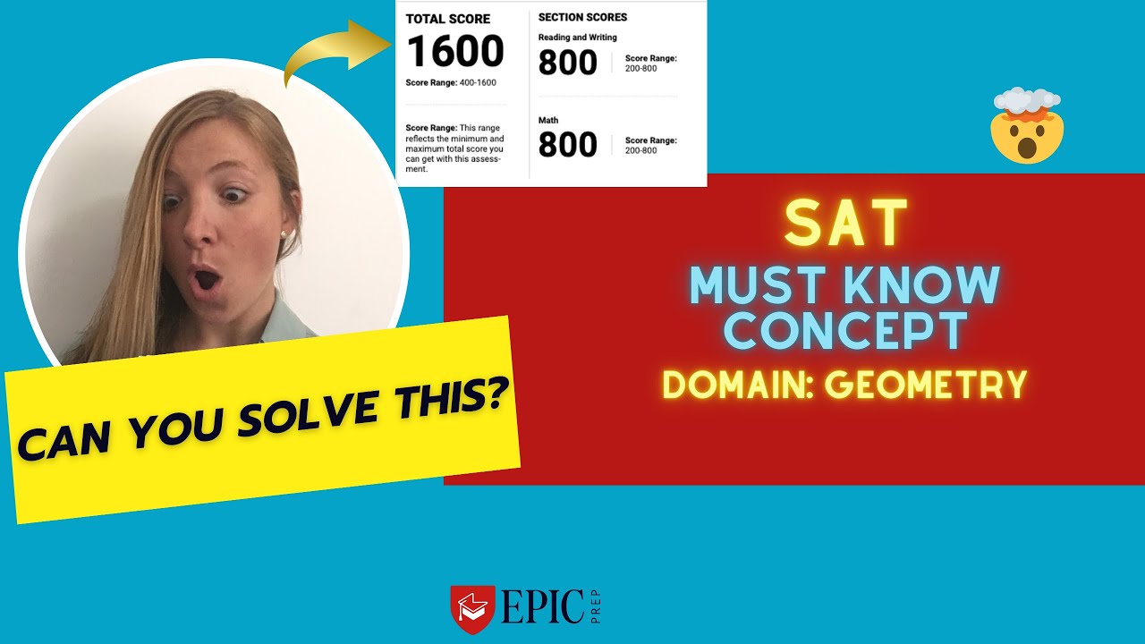 Сможете ли вы решить этот вопрос по геометрии SAT менее чем за 2 минуты?