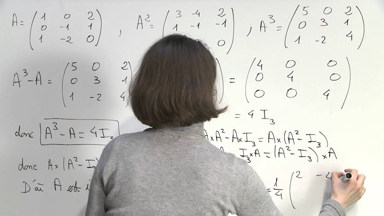 Exercice 6 (Matrices) [01052]