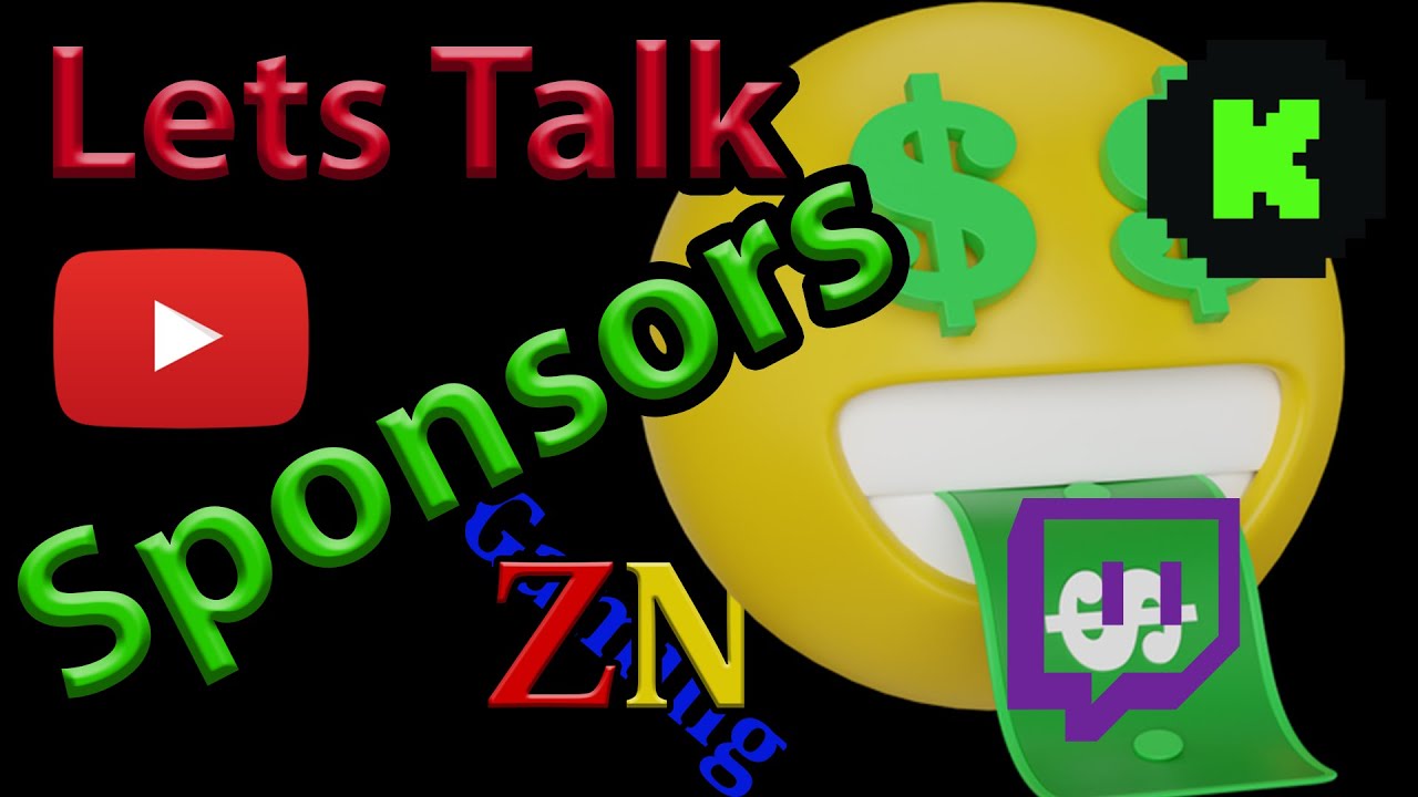 Sponsors on Twitch and Youtube what you should know