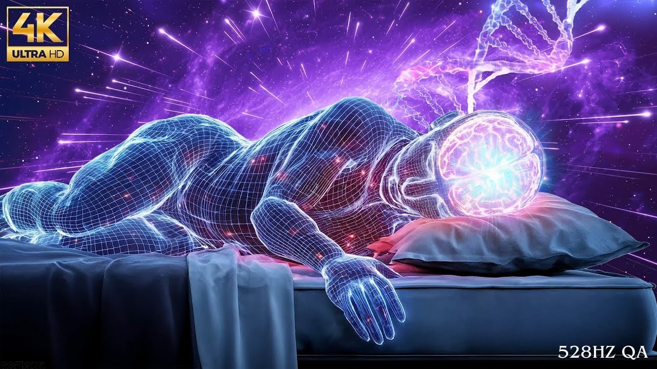 Deep Sleep Music  528Hz Whole Body Healing Frequency, Release Melatonin, Stop Overthinking #4