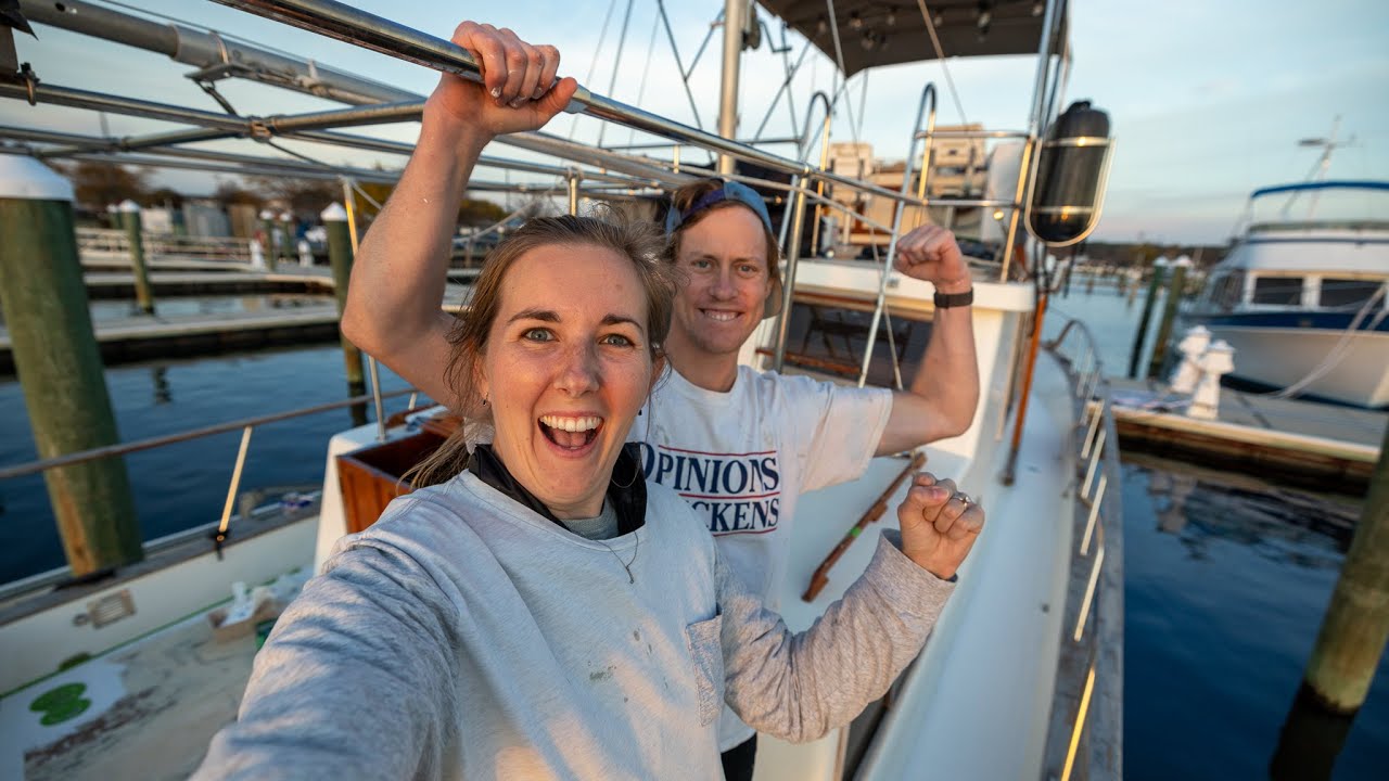 No more soft decks on our trawler! (finishing our biggest boat project yet)