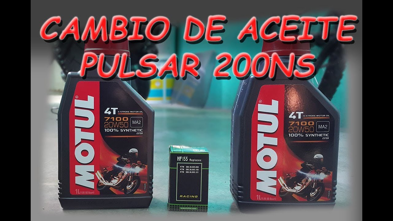 cambio aceite pulsar 200ns (BIEN EXPLICADO)