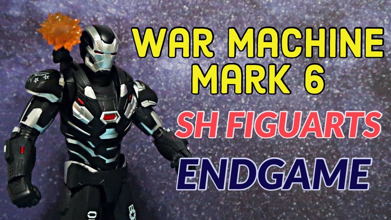 War Machine Mark 6 Avengers Endgame S.H. Figuarts REVIEW!