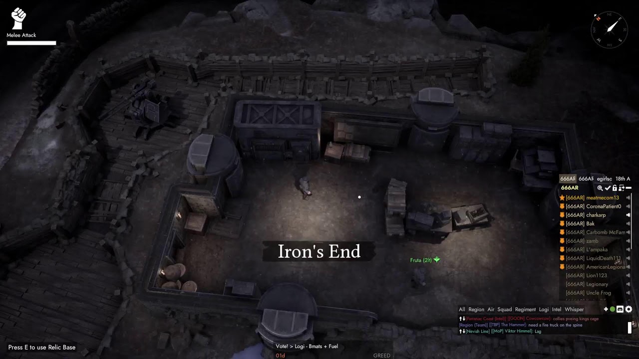 Being a moron/Foxhole]