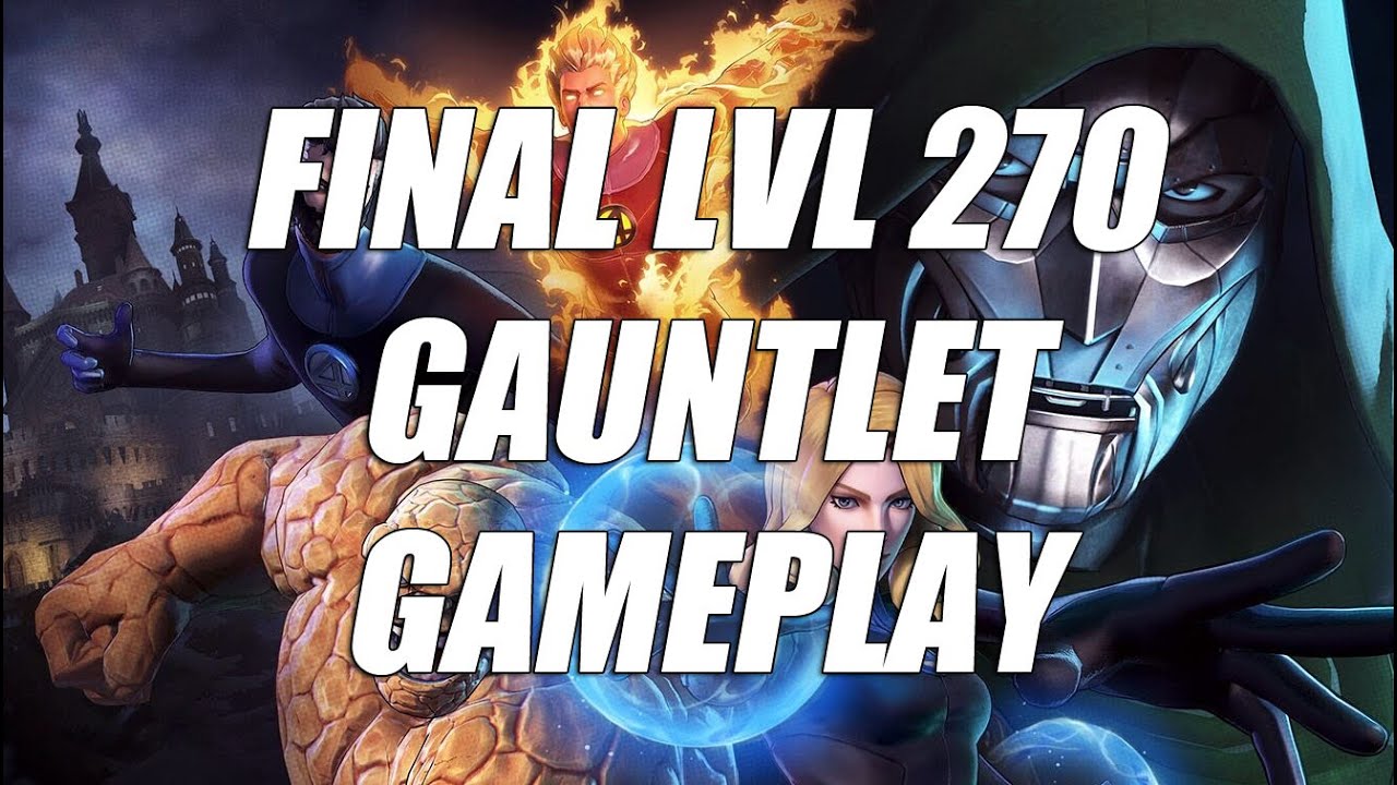 Final Level 270 Gauntlet Gameplay & Doom 2099 Costume Unlocked! - Marvel Ultimate Alliance 3
