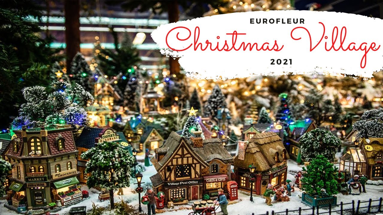 Lemax Christmas village 2021 | Eurofleur Kerstdorp 2021 | Eurofleur Christmas village 2021 4K