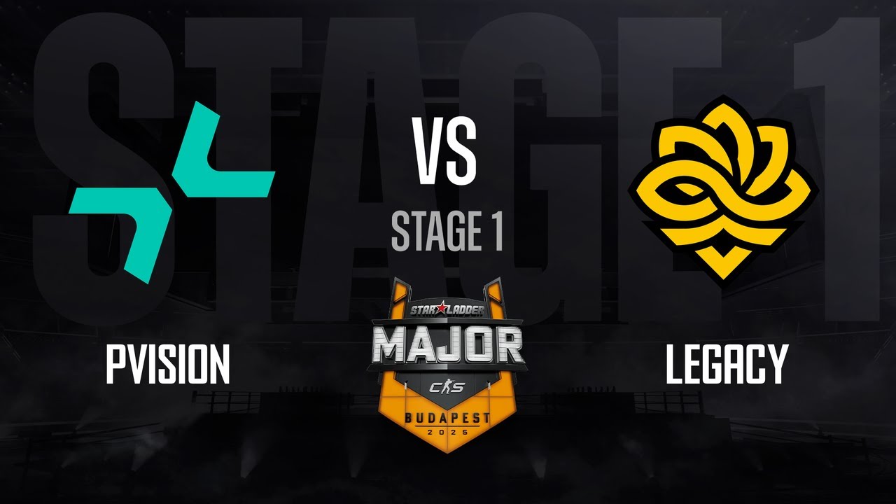PVISION vs Legacy | StarLadder Budapest Major 2025 - STAGE 1 - Day 4