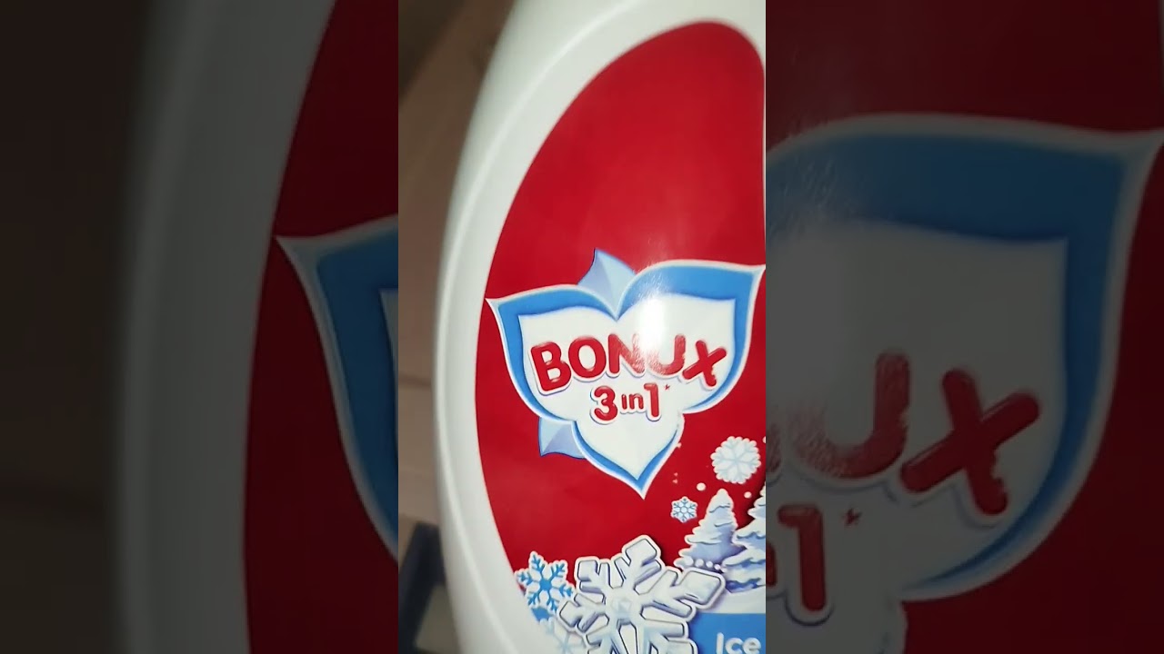 teste salissures nouvelle lessive Bonux 3en1