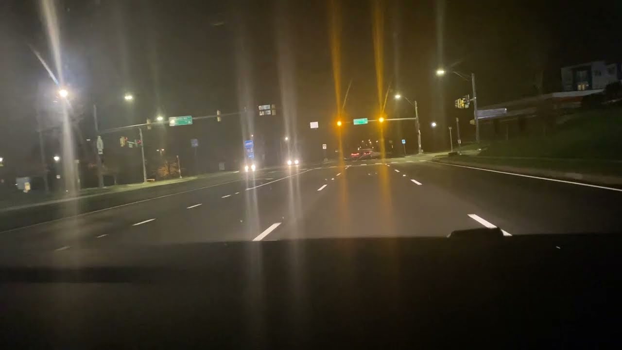 Flashing Traffic Signal Germantown Road and Bowman Mill Drive/Waters Road (South)