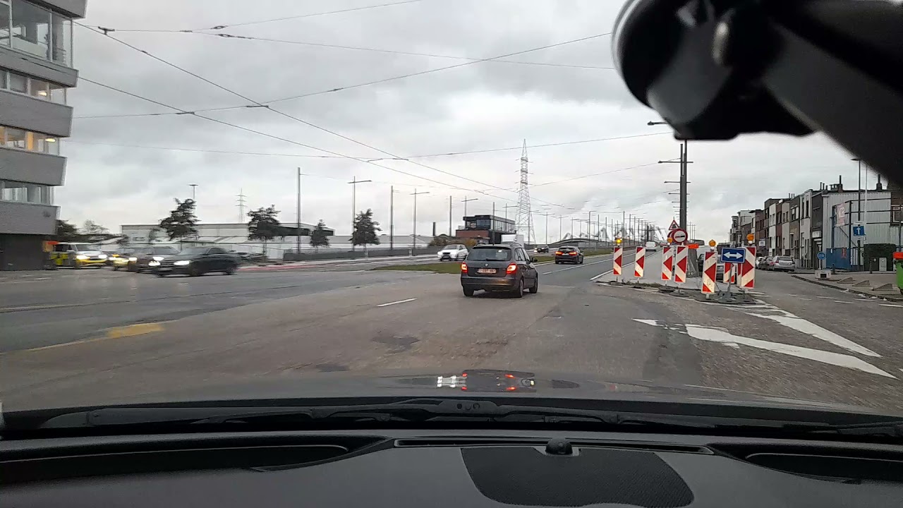 deurne to Merksem Antwerpen in Belgium