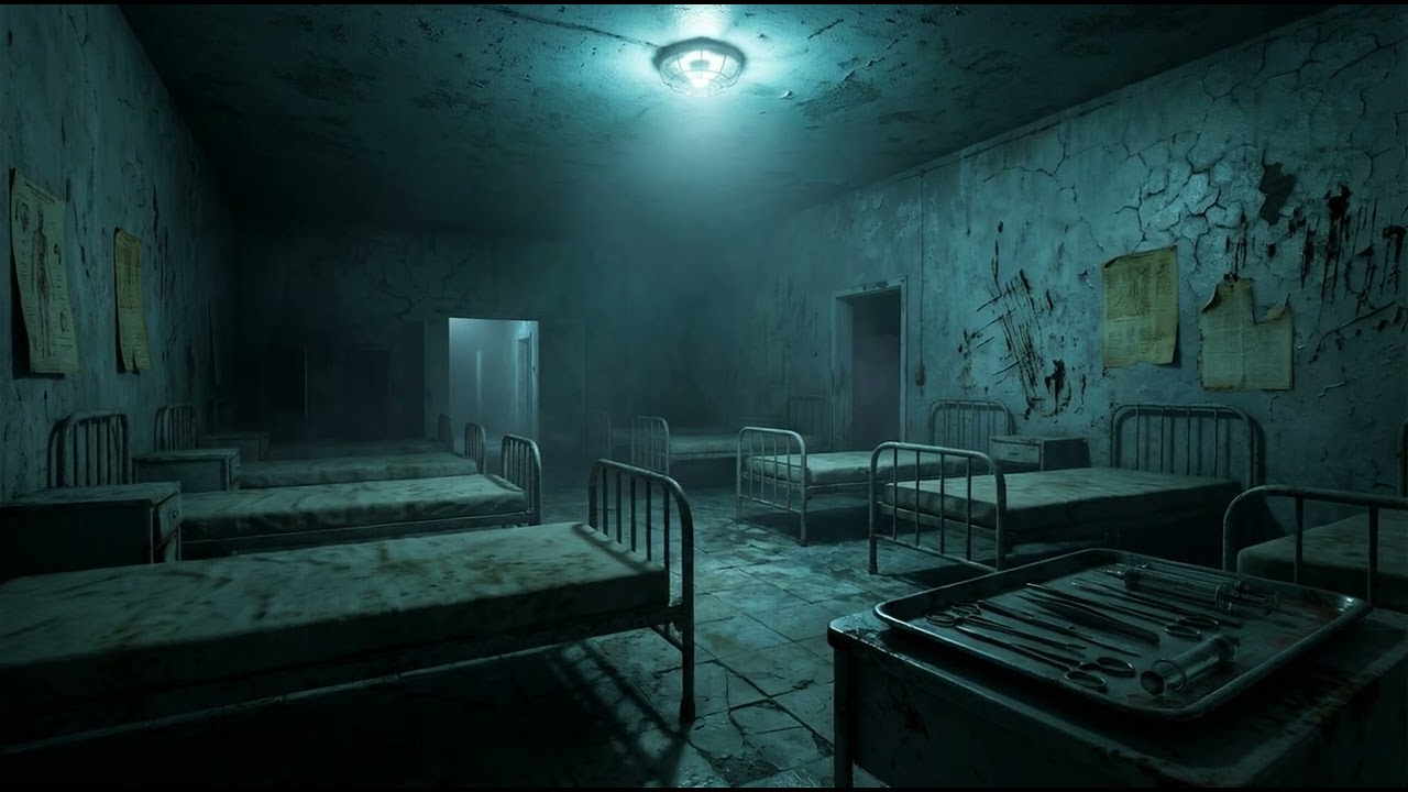 Abandoned Psychiatric Hospital 🩸Dark Horror Ambient That Feels Uncomfortably Real