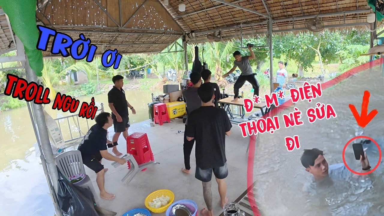 TNB - Vì Một Màn Troll Mà Vô Tình Làm Hư Điện Thoại Nhã Và Điều Tuấn Milk Làm Không Ai Ngờ!!!