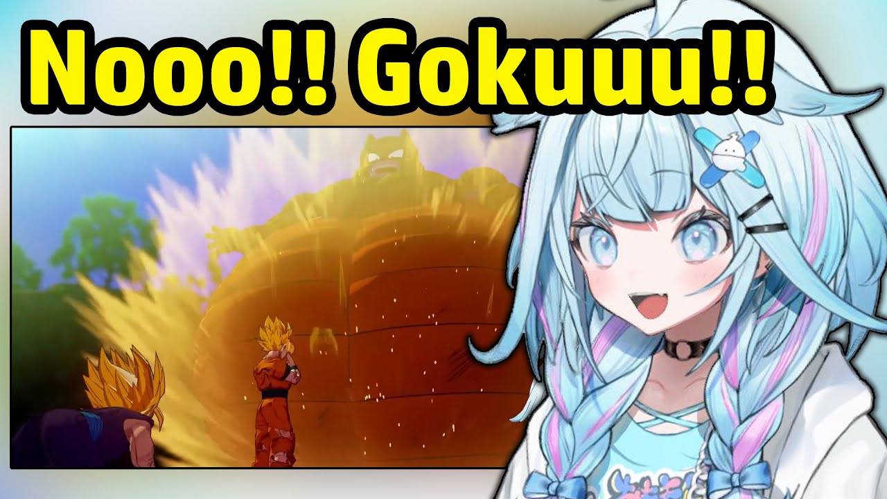 Mizumiya Su Starts Crying When Goku Sacrifices Himself to Save the Earth【Hololive】