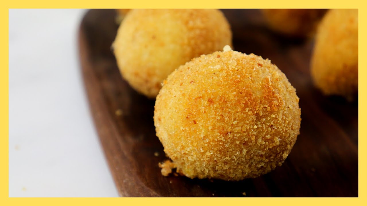 HOW TO MAKE YAM CROQUETTES